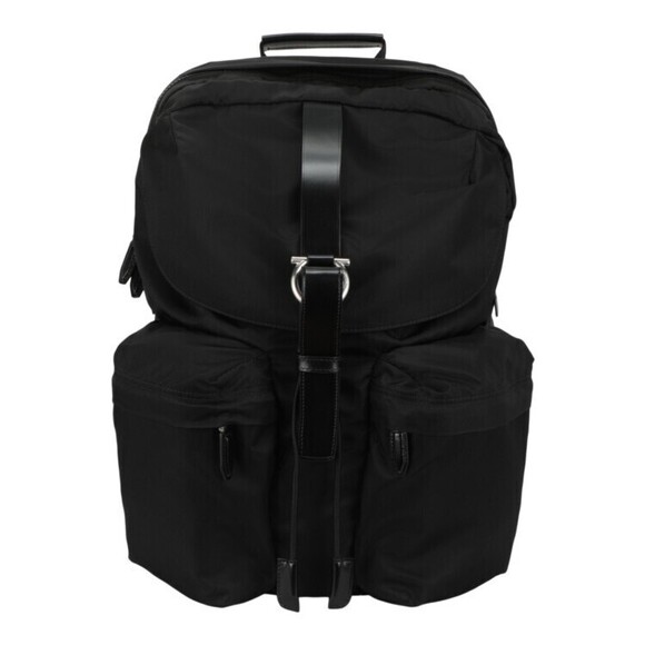 Ferragamo Nylon Gancini Technical Backpack - NWT